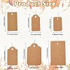 300Pcs 6 Styles Multi Size Elastic Rope Packaging Hanging Tags ST-CJ0045-001-2