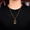3Pcs Alloy S-Hook Clasps FIND-CP0003-47AB-7