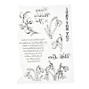 Silicone Clear Stamps DIY-A013-02-2