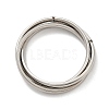201 Stainless Steel Trinity Interlocking Ring Finger Rings FS-WG6776A-06-1