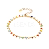 Glass Charm Bracelets BJEW-JB05600-03-1