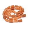 Natural Red Aventurine Beads Strands GG-CBA6A1F-A01-8X12MM-3
