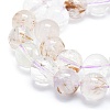 Natural Rutilated Quartz Beads Strands G-K245-A04-05-3