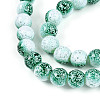 Transparent Baking Paint Glass Beads Strands DGLA-N009-10mm-06-4