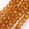 Transparent Glass Bead Strands X-GLAA-G013-8mm-65-1