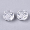 Transparent Clear Acrylic Beads TACR-S150-02B-04-3