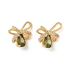 Brass Micro Pave Cubic Zirconia Pendants LS-KK-Z136-58G-01-1