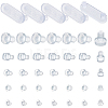 300Pcs 6 Styles Rubber Cabinet Bumper Anti Collision Pad DJEW-CA0001-08-1