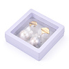 Natural Baroque Keshi Pearl Dangle Stud Earrings PEAR-N020-J28-4