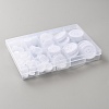 100Pcs 2-Hole Resin Buttons BUTT-WH20005-08B-2