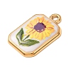 Printed 304 Stainless Steel Pendants SA-CBA9CF9-02G-C-2