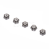 Antique Silver Tibetan Silver Fancy Bead Caps X-AA188-3