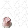 80Pcs Bowknot Polyester Ornament Accessories FIND-SC0020-89C-1