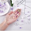 150 Pieces Random Rose Acrylic Beads Bear Pastel Spacer Beads Butterfly Loose Beads for Jewelry Keychain Phone Lanyard Making JX543J-4