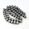 Non-magnetic Synthetic Hematite Beads Strands G-E187-1-2