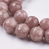 Natural White Jade Bead Strands X-G-R166-10mm-16-3