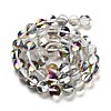 Transparent Glass Beads GLAA-B022-8mm-03-2