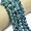 Natural Malaysia Jade Beads Strands G-L645-C01-8mm-24-3