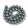 Eco-Friendly Glass Pearl Beads Strands HY-A008-12mm-RB077-2
