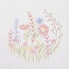 DIY Embroidery Fabric with Eliminable Pattern DIY-P032-C01-2
