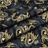 Dragon Pattern Cotton Fabric DIY-WH0579-96D-1