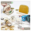 Rectangle Velvet Jewelry Zipper Storage Bags ABAG-WH0709-437B-3