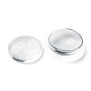 Transparent Glass Cabochons LS-GGLA-R026-40mm-1