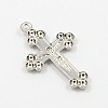 Brass Crucifix Cross Pendants KK-K010-P-2