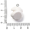 Opaque Resin Pendants LS-RESI-P043-01P-07-3