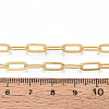 Brass Paperclip Chains CHC-T018-52G-3
