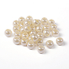 ABS Plastic Imitation Pearl European Beads MACR-R530-12mm-A41-6