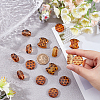 80Pcs 4 Style Transparent Acrylic Beads TACR-FH0001-09-4