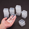Transparent Plastic Bead Containers CON-YW0001-04-6