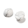 Natural Howlite Cabochons G-G145-01A-36-2