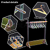 1 Set Acrylic Earring Display Stands EDIS-CP0001-11-6