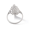 Non-Tarnish Hollow Out Chinese Knot 304 Stainless Steel Finger Ring for Women RJEW-E073-09P-3