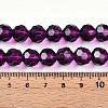 Baking Paint Transparent Glass Beads X1-DGLA-A035-T10mm-A09-5