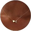 Simple Style Adjustable 316L Surgical Stainless Steel Heart and Initial Pendant Necklaces for Women WG95AEF-22-1