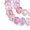 Transparent Glass Beads Strands GLAA-T023-6mm-A03-3