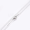 304 Stainless Steel Mariner Link Chain Necklaces NJEW-F248-15A-P-2