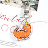 Cute Acrylic Dinosaur Pendant Keychain WG57303-05-1