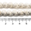 Natural Fossil Beads Strands G-H026-02A-5