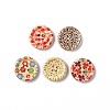 Round Painted 4-hole Basic Sewing Button NNA0Z9A-2