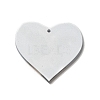 Opaque Acrylic Pendants X-SACR-P020-A02-2