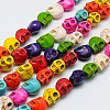 Synthetic Turquoise Beads Strands TURQ-G113-10x12mm-M-3