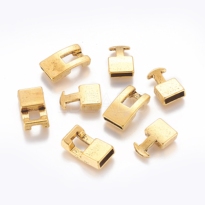 Tibetan Style Snap Lock Clasps GLF11313Y-NF-1