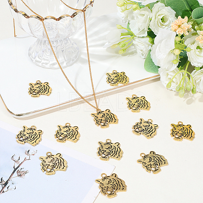 Tibetan Style Alloy Pendanrs LS-FIND-WH0199-392AG-1