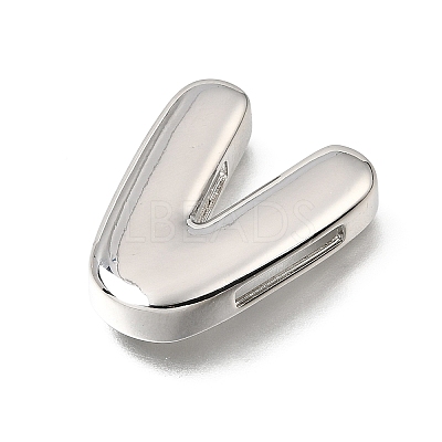 Brass Slide Charms KK-Z163-01P-V-1