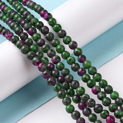 Natural Gemstone Beads Strands G-I199-02-4mm-1