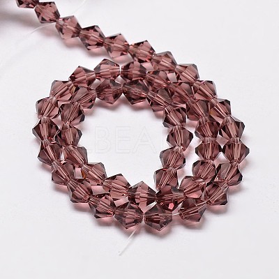 Imitate Austrian Crystal Bicone Glass Beads Strands LS-GLAA-F029-5x5mm-05-1